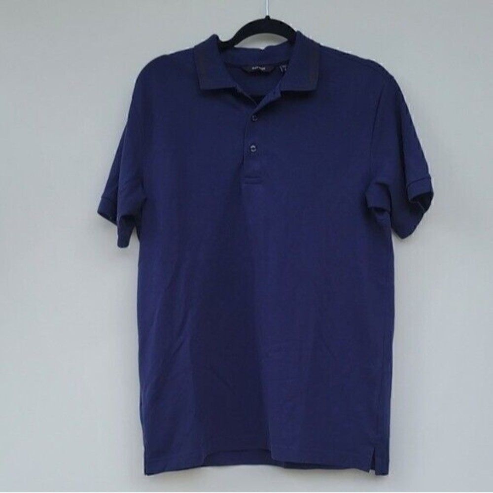 Radmor Navy Blue Short Sleeve Golf Shirt Men's Size Medium